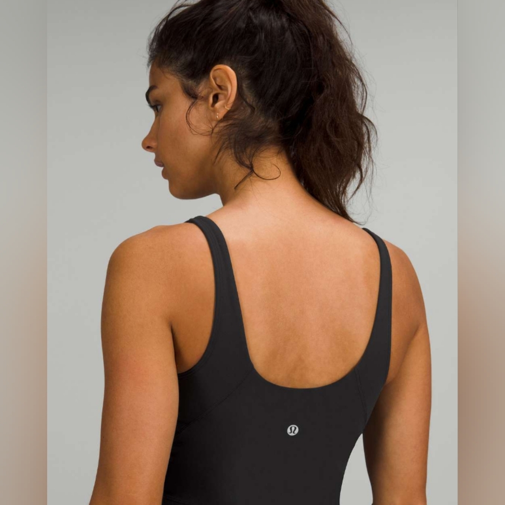 Lululemon Align Crop Top With Pure Barre Logo - Picture 2 of 10